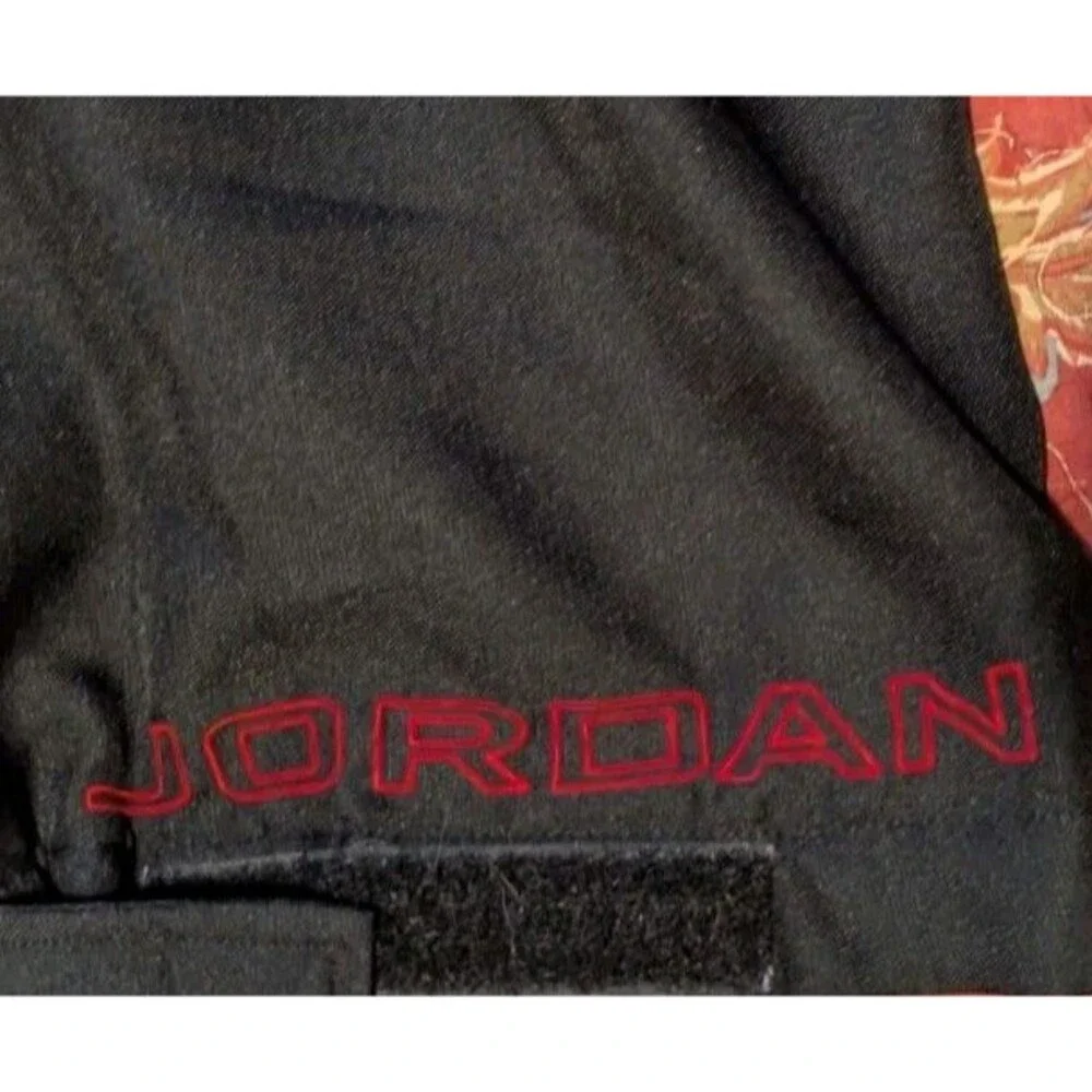 Vintage Y2K Jordan Pants Mens Size M Black Red Track